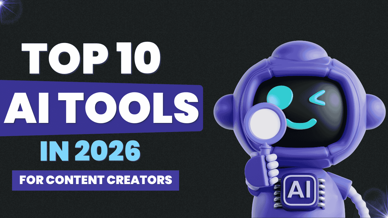 Top 10 Free AI Tools for Content Creators in 2026 | Yoomark