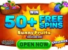 50+ Free Spins on Sunny Fruits at BigSpins