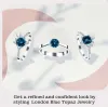 Buy The Stylish London Blue Topaz Jewelry for your Loved Once | Sagacia Jewelry