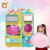 132 Kind Patterns Automatic Cotton Candy Vending Machine Commercial