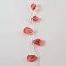 Acrylic Jewel Spray Wire - Red / Silver