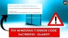 0xC1900101 - 0x40017 in Windows 11