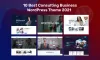 10 Best Consulting Business WordPress Theme 2021 - RSTheme