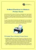 Top 10 Tips to Cut Down on Printer Expenses