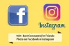 comments for a boy picture on facebook