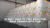 How did FIBC bags become more effective for bulk transportation?