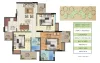 Aradhyam Golf Homes Flats Floor Layout