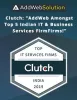 Clutch Comprises AddWeb Amongst the Top 5 Highest Performing Indian IT & Business Services Firm 2019 -- AddWeb Solution | PRLog