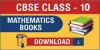 Download pdf Maths 10th CBSE Textbook Solutions