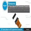 Panasonic New Product Brief: CF1 Series Board-to-FCP Automotive Connectors