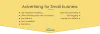Advertising for Small business