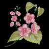 Gaura Flower Embroidery Design Print | Cre8iveSkill