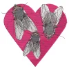 Digitized Embroidery Design | Heart Fly | Cre8iveSkill