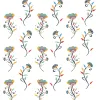 Seamless Flower Pattern Vector Graphics for T-shirts
