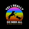 Need These Cats And Dogs RainBow Vector Art Design ?