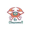 Be Clawsome Crab Vector Art Graphics | Crab Clip Art | Cre8iveSkill