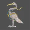 Super Duck Bird Embroidery Design | Cre8iveSkill