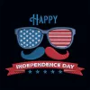 American Flag Glasses- Goggles Embroidery Designs By Cre8iveskill