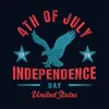 4th July American Eagle Embroidery Design By Cre8iveskill