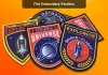 Flat Embroidery Patches – Stunning &amp; Affordable Embroidery