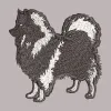 German Spitz Dog Machine Embroidery Design | Cre8iveskill