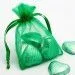 Bright Emerald Organza Pouch