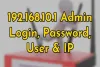 192.168.10.1 Default Router IP Username, Login &amp; Password | Tech Masai