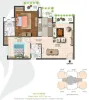 floor-plan of Ace Parkway Residntial apartments in noida