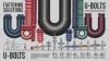 What are the benefits of using U bolts over other fastening methods?