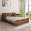 Aegina Sheesham wood Sofa Cum Bed