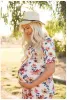 Flattering Maternity Dresses – Classic Floral Designs Available