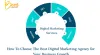 How to Find the Right Digital Marketing Agency for Your Business - write on wall "Global Community of writers"