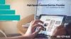 High Speed Internet Service Providers