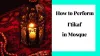 How to Perform I’tikaf in the Mosque?