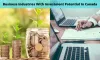 8 Types of Business Industries With Investment Potential In Canada Article - ArticleTed -  News and Articles