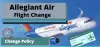  Allegiant Air Flight Change