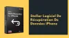 Stellar logiciel de récupération de données iPhone