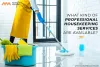 What kind of professional housekeeping services are available? 