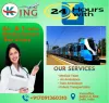 King Train Ambulance Services from Patna and Bangalore at Genuine Rates