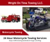 24 Hour Motorcycle Towing Services | Wright On Time Towing, LLC