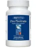 Zinc is a trace mineral that is involved in more than 300 enzyme reactions in the body, and is an essential metal cofactor for one kind of superoxide dismutase (SOD), a major class of antioxidant enzymes. As a dietary supplement, 1 capsule daily with a meal, or as directed by a healthcare practitioner. 