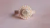 Salt and Pepper Diamond Engagement Ring