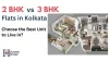  2 bhk Vs 3bhk flats in kolkata - Which is the best option to invest