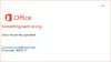 Error code 30015-11 (5) in office 365/2010/2013/2016/2019
