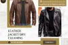 The Art of Leather Jacket and Leather Coat Dry Cleaning Services