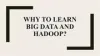 Key Features And Advantages Of Big Data Hadoop 