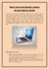 Best Low-Cost Broken Laptop Screen Repair Guide