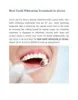 BEST DENTAL TEETH WHITENING MISSISSAUGA, ON