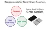 ROHM's High Power Shunt Resistors
