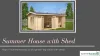 Summer House with Shed :  A summer house with shed is a good solution to two needs: a garden room... - JustPaste.it